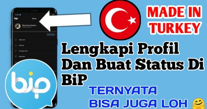 Cara Buat Status di BiP Cara Buat Status di BiP