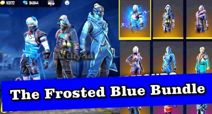 Frosted Blue Bundle in Free Fire Frosted Blue Bundle in Free Fire