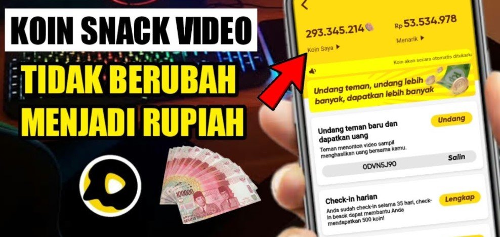 Kenapa Koin Snack Video Tidak Berubah Ke Rupiah Kenapa Koin Snack Video Tidak Berubah Ke Rupiah