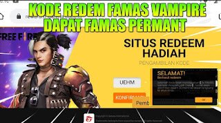 Kode Redeem Famas Vampire Kode Redeem Famas Vampire