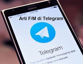 Arti F/M di Telegram